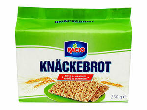 Knäckebrot with sesame seeds